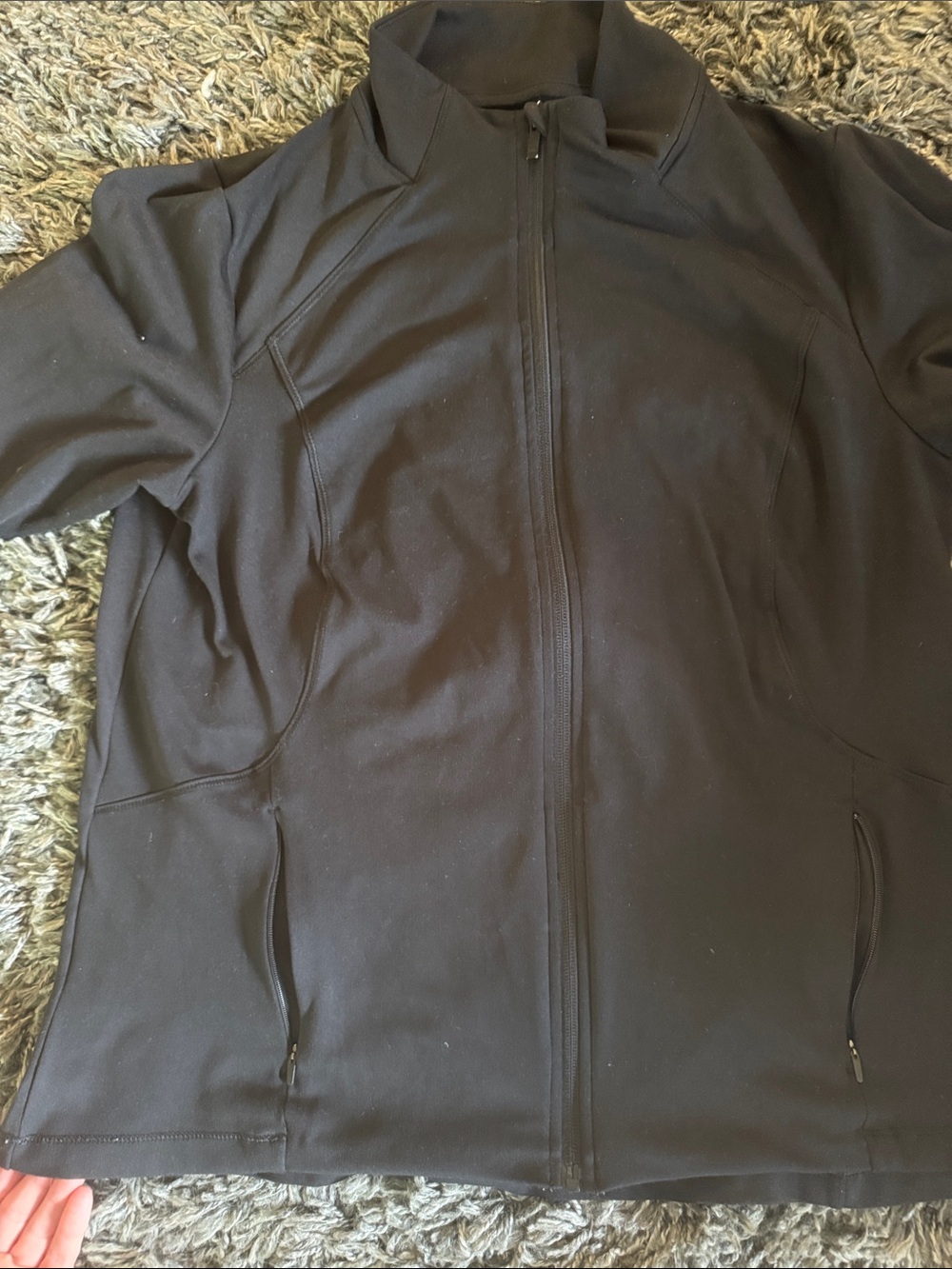 all in motion Black Full-Zip Women's Jacket - Picture 2 of 3